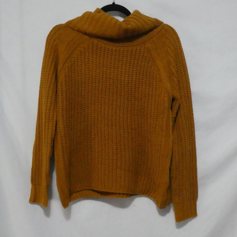 CHARLOTTE RUSSE | small | Knit Orange Turtleneck Sweater